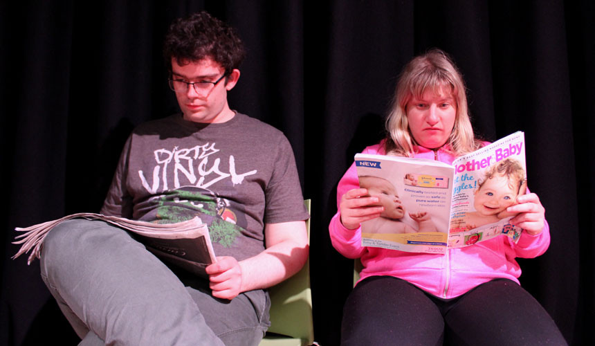 Daughters of Fortune: Anna - Anna and Dad at the Midwife, Image by Maria Spadafora